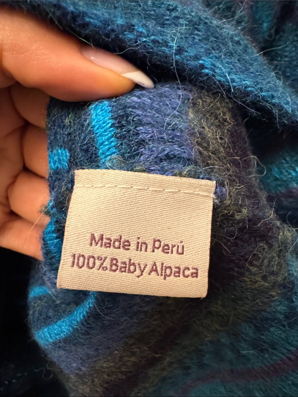100% Alpaca Cardi - Picture 4 of 4